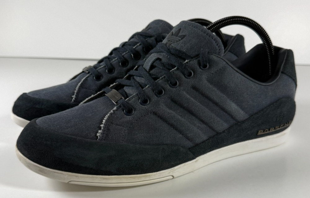 adidas Porsche 356 1.2 S75411 Men's 9.5 Navy Blue Sneakers Shoes